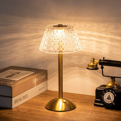 Wireless Table Lamp | Rechargeable LED with Touch Control