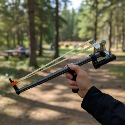 Slingshot High Power Telescopic Metal Hunting Launcher
