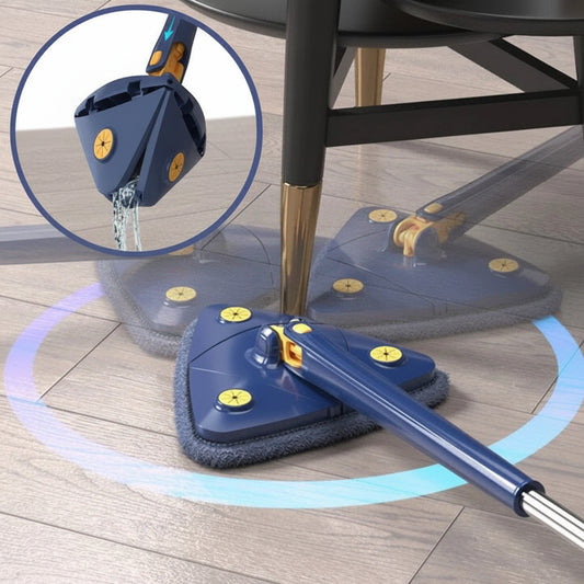 Mop 360 Quick Clean Spin Mop Effortless Floor Cleaning