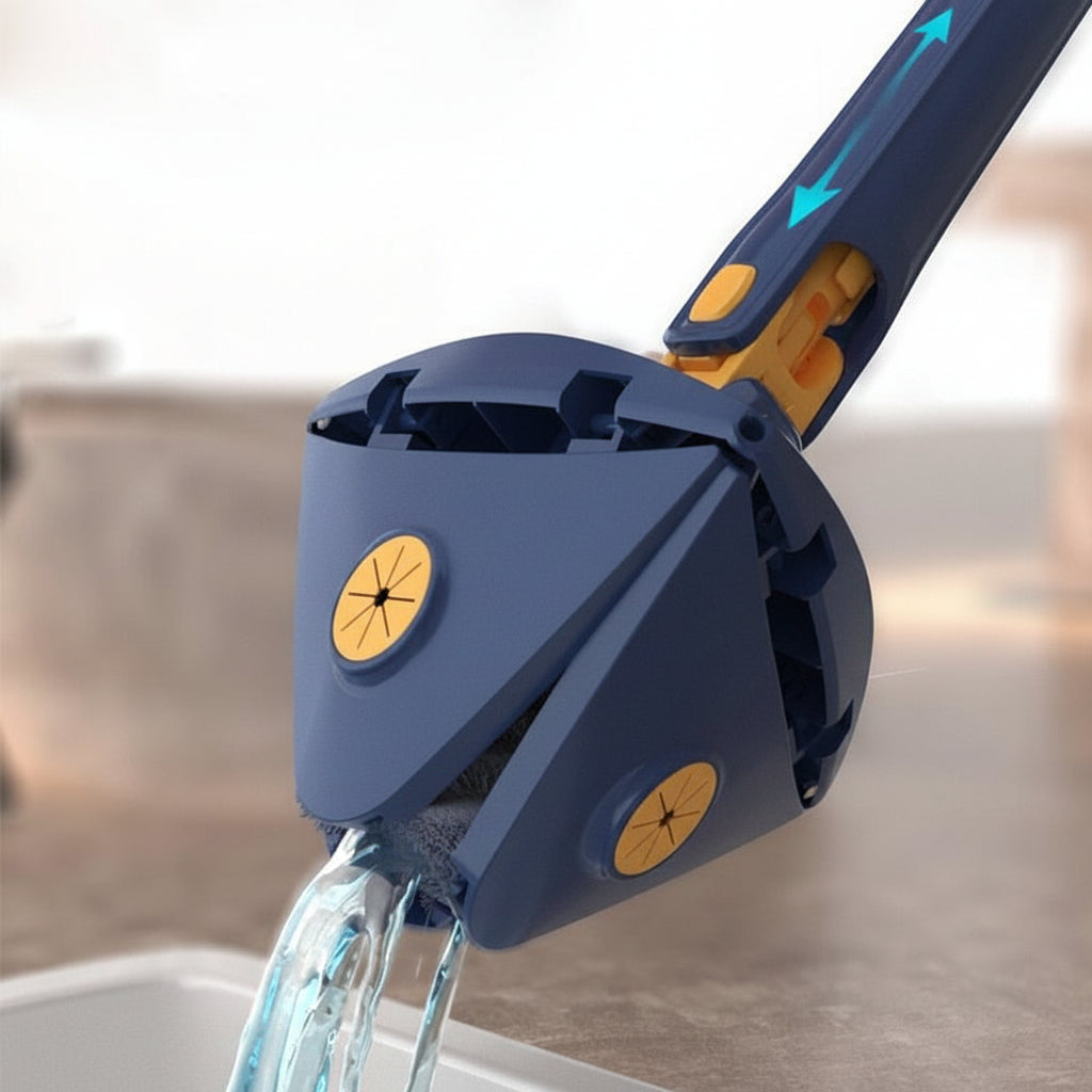 Mop 360 Quick Clean Spin Mop Effortless Floor Cleaning