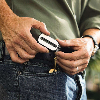 Reading Glasses Keychain Portable Compact Nose Clip Eyeglasses
