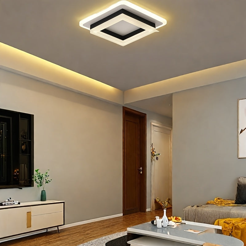 Modern LED Ceiling Lamp | Square Corridor, Stair & Porch Light