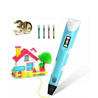 3D Printing Pen for Kids and Artists with USB PLA Filament Set