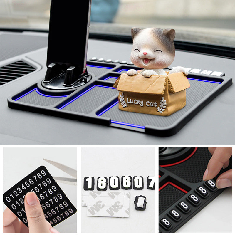 Non-Slip Car Dashboard Pad | Universal Silicone Holder