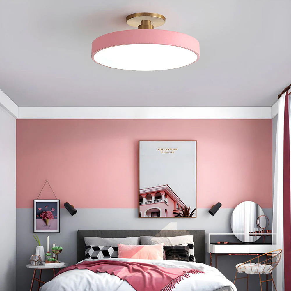 LED Ceiling Light | Modern Round Flush Mount Lamp
