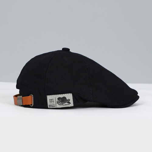 Men’s Classic Adjustable Beret Hat for Casual and Formal Wear