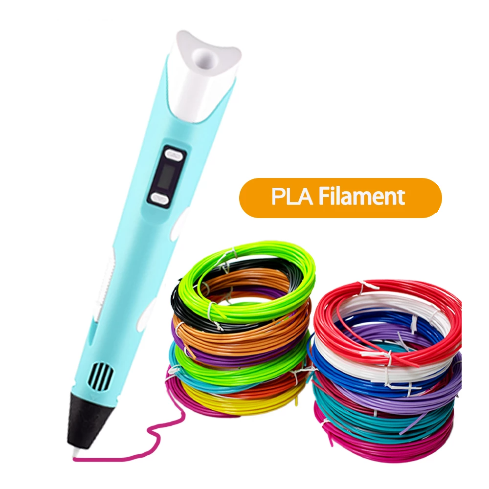 3D Printing Pen for Kids and Artists with USB PLA Filament Set