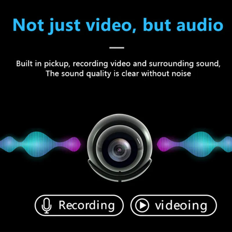 Security Camera WiFi 1080P Mini Indoor Motion Detection Night Vision