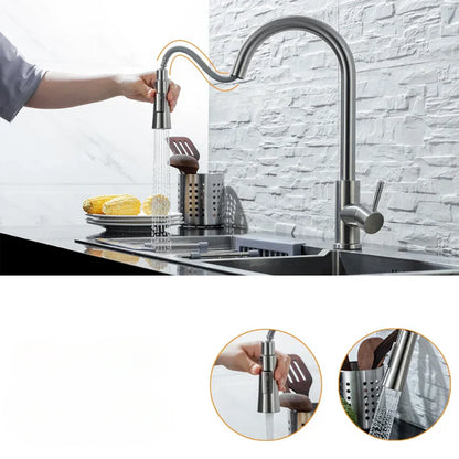 Kitchen Faucet Touchless Pull Down Stainless Steel Sink Tap