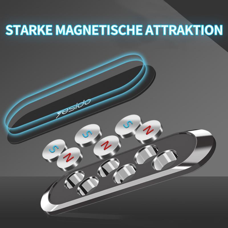 Car Phone Holder Magnetic Dashboard Mount with 360 Degree Rotation