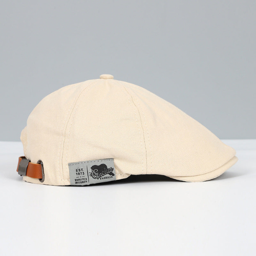 Men’s Classic Adjustable Beret Hat for Casual and Formal Wear