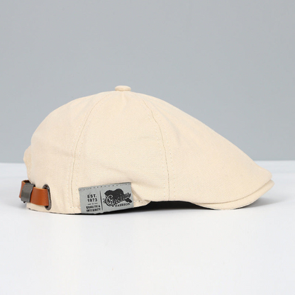Men’s Classic Adjustable Beret Hat for Casual and Formal Wear