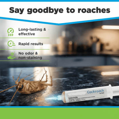 Cockroach Gel Bait InsektoGel – Indoor & Outdoor Pest Control 30g
