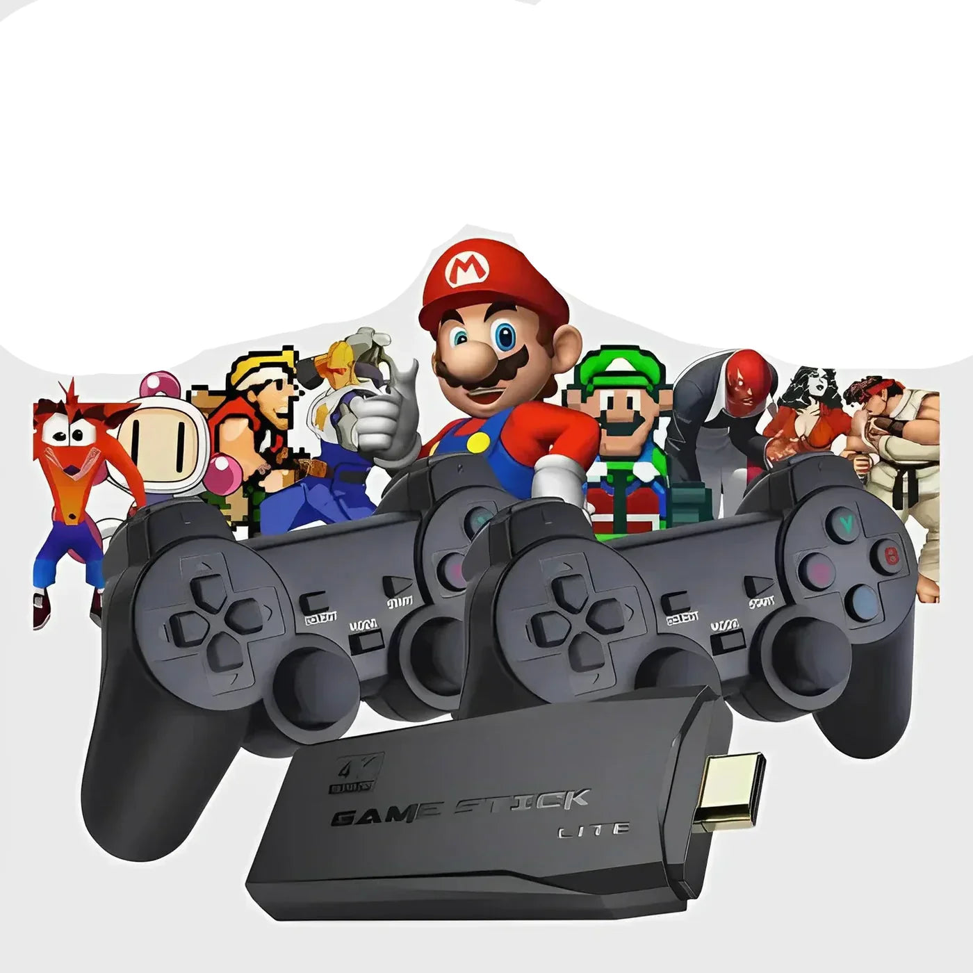 Retro Gaming Console 4K HDMI Plug and Play Classic Video Game System