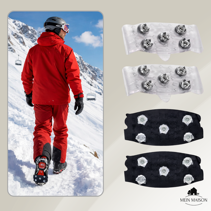 Ice Grips Anti Slip Shoe Crampons Winter Traction Spike Covers