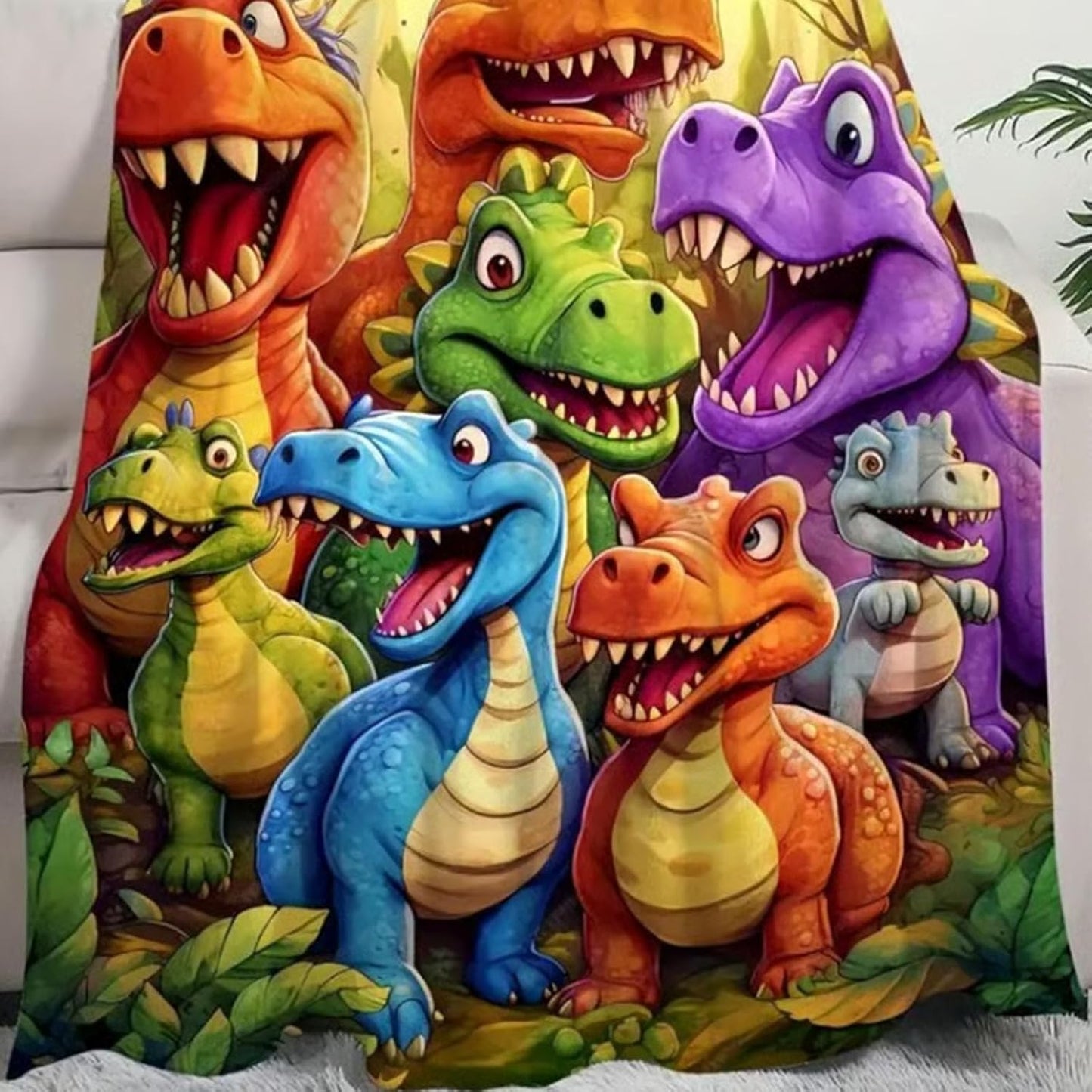 DinoBlanket - Cozy Dino Blanket for Kids