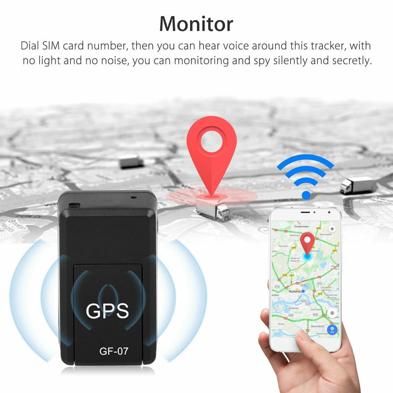 GPS Tracker Magnetic Real-Time Vehicle and Asset Tracking Device
