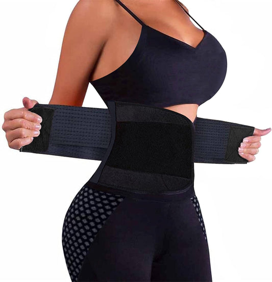 Waist Trainer Belt Neoprene Sweat Waist Trimmer Lumbar Support