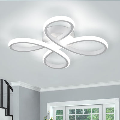 Modern Butterfly LED Ceiling Light | 3-Colour Dimmable with Wall Control