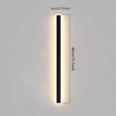 Modern LED Wall Lamp | Outdoor & Indoor Long Strip Light
