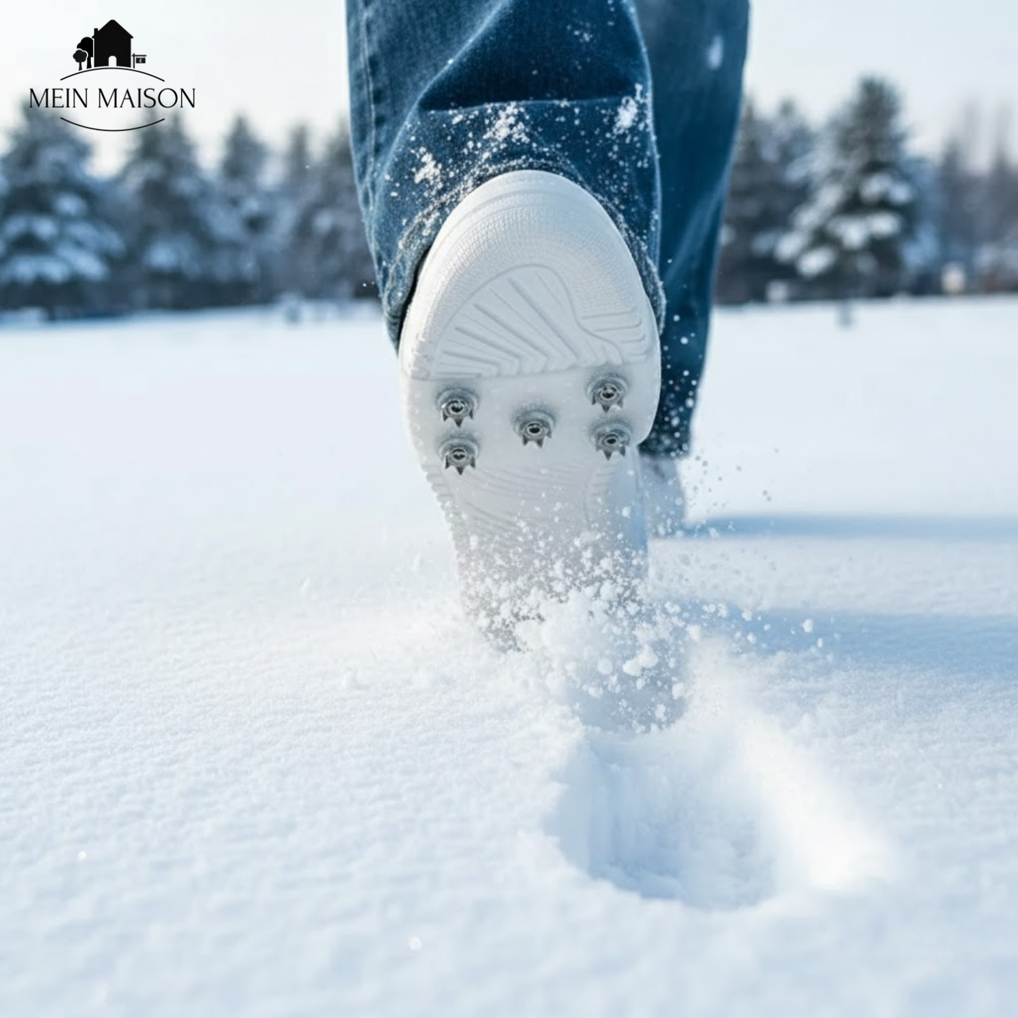 Ice Grips Anti Slip Shoe Crampons Winter Traction Spike Covers