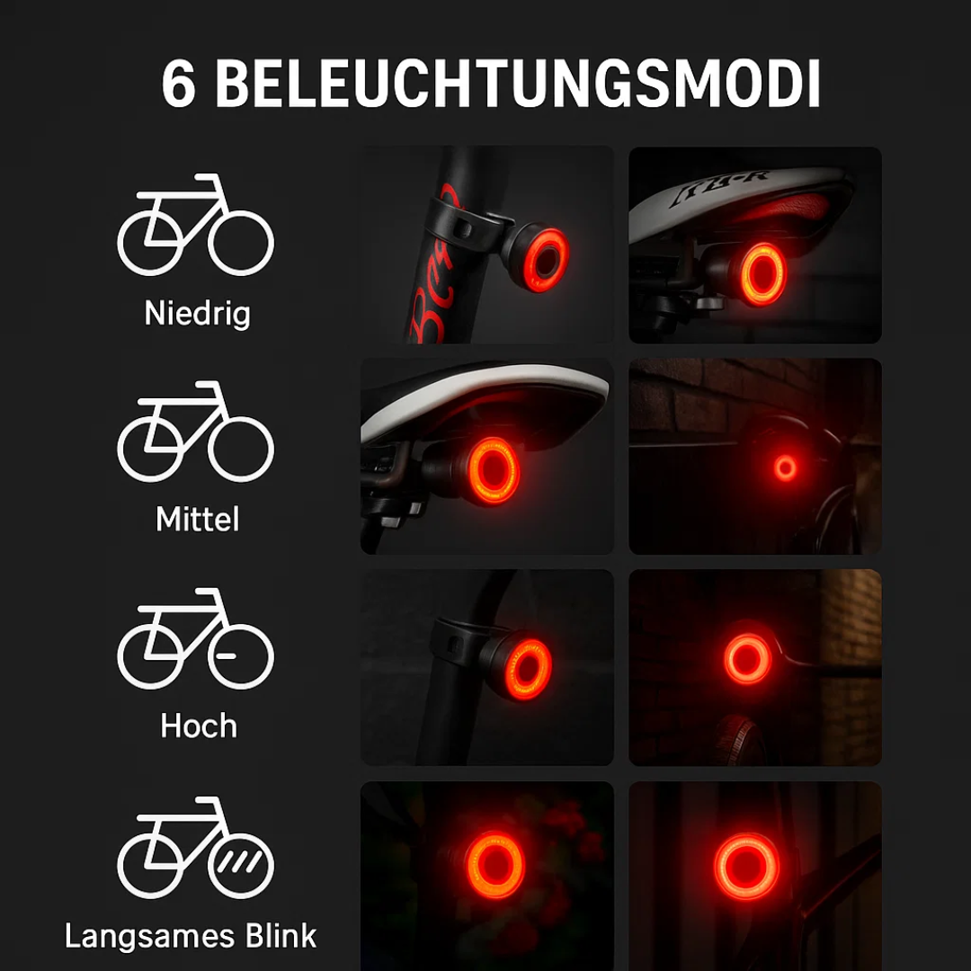 Smart Bike Rear Light | Automatic brake signal