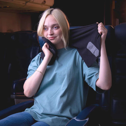 Travel Pillow | Supportive Neck Wrap for Resting Upright