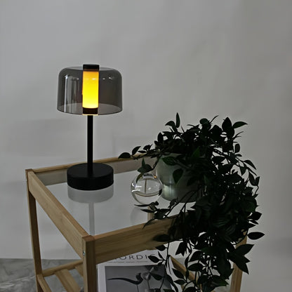 Vintage LED Table Lamp | USB Rechargeable Dimmable Light
