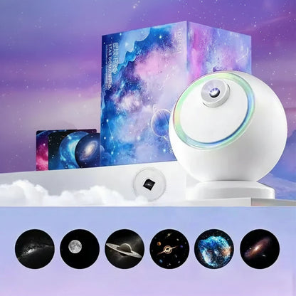 Galaxy Star Projector Speaker 360 Rotating Light