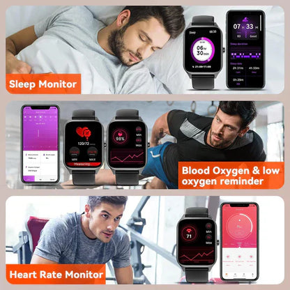 Smartwatch with Non-Invasive Blood Glucose Monitor & Fitness Tracking