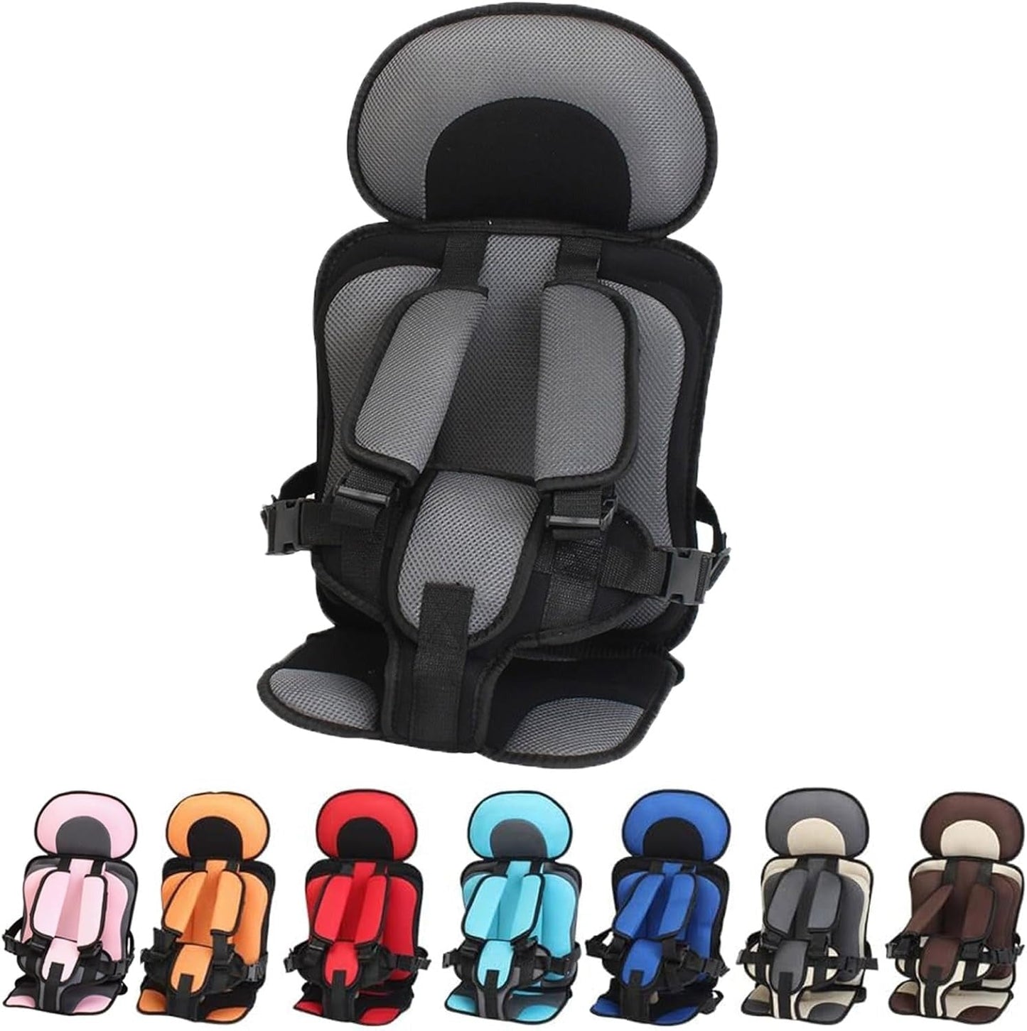 Portable Child Car Seat | Compact, Padded Travel Seat