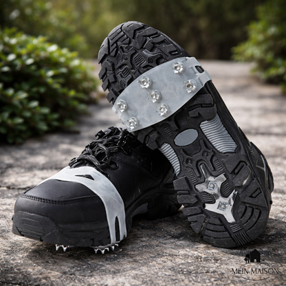 Ice Grips Anti Slip Shoe Crampons Winter Traction Spike Covers