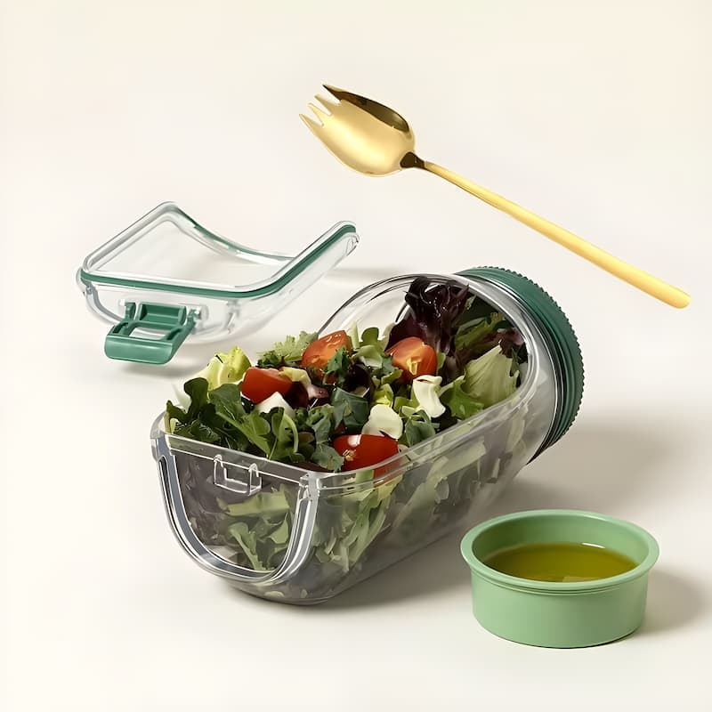 SaladJar - Salad Container with Compartments