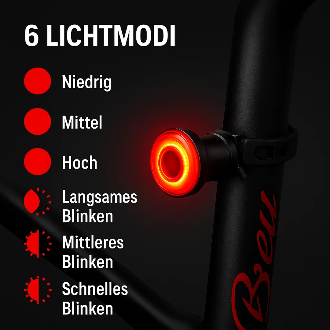 Smart Bike Rear Light | Automatic brake signal