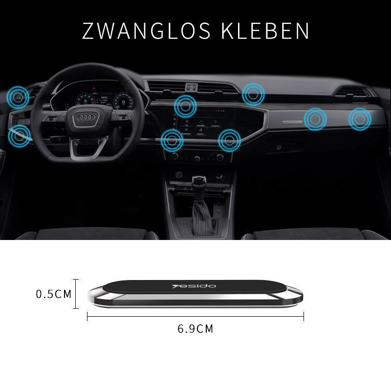 Car Phone Holder Magnetic Dashboard Mount with 360 Degree Rotation