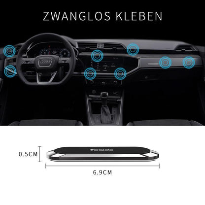 Car Phone Holder Magnetic Dashboard Mount with 360 Degree Rotation