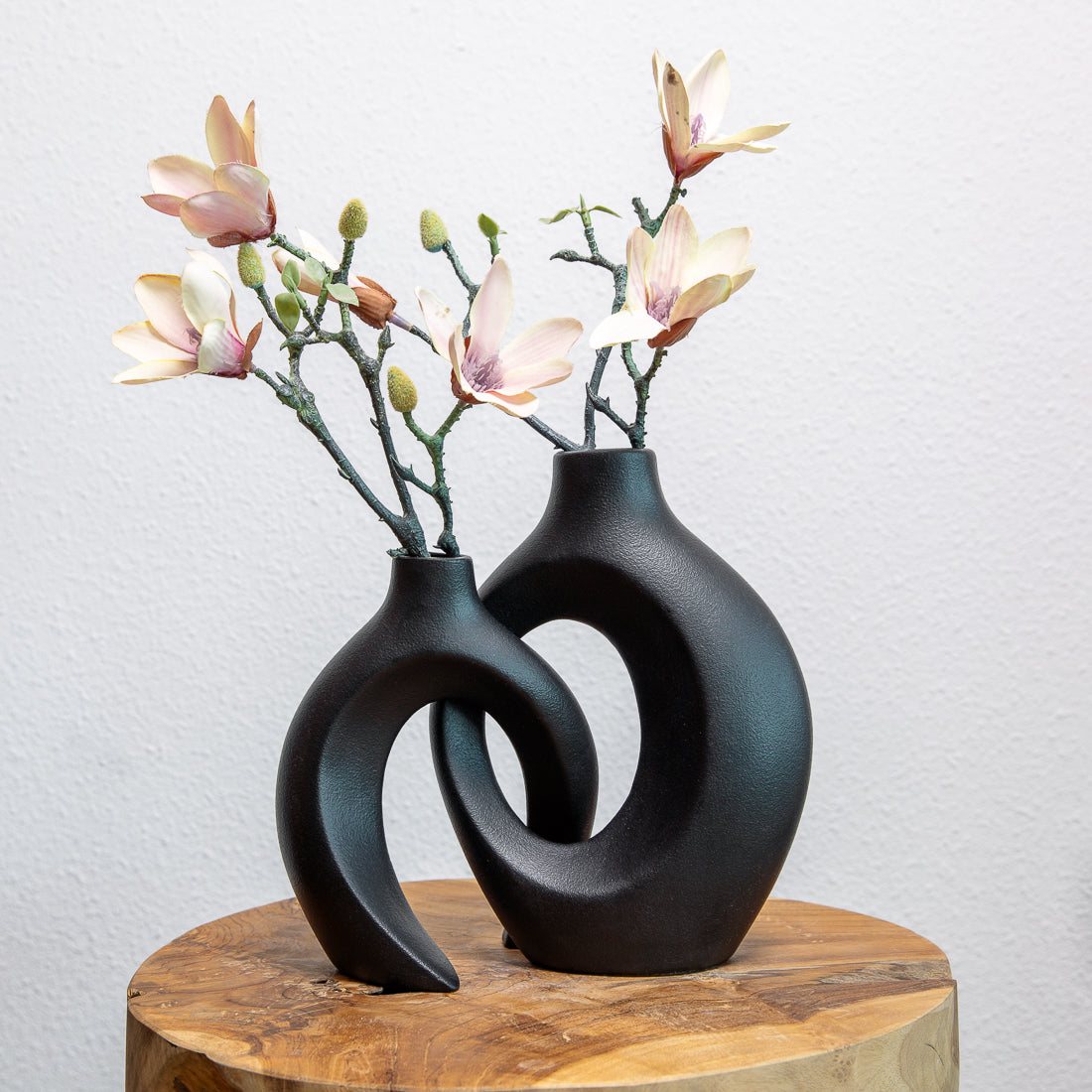 Flower Vase Ceramic Woven Decorative Table Centerpiece