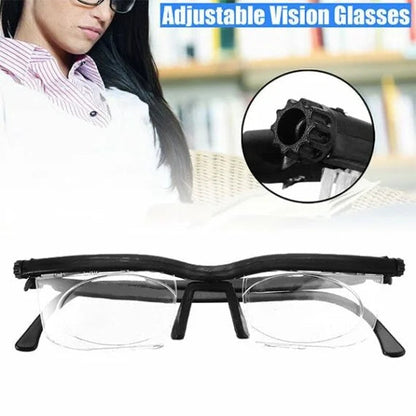 Reading Glasses Adjustable Self‑Tuning Lenses Lightweight Vision Aid