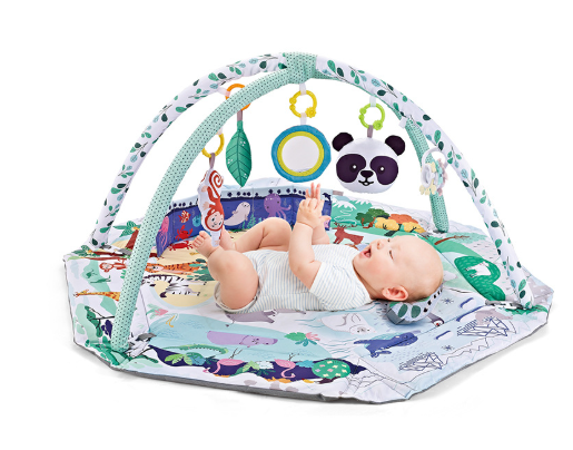 Baby Play Mat Activity Gym Soft Sensory Development Toys Set