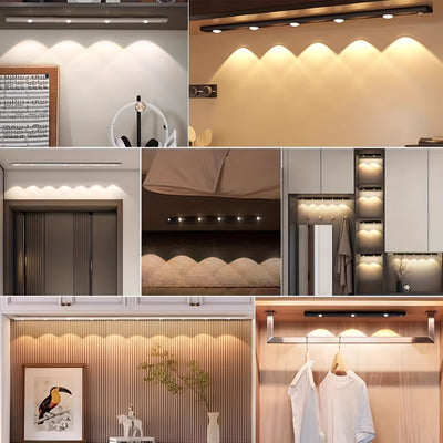 Motion Sensor LED Cabinet Light | USB Rechargeable with 3-Colour Dimming