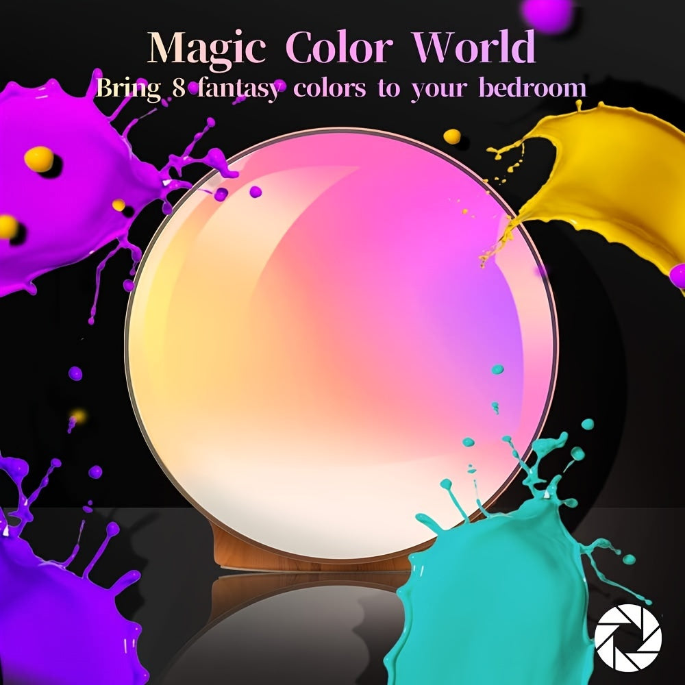 Smart Sunrise Wake-Up Alarm Clock | App-Controlled Light & Sound Simulation