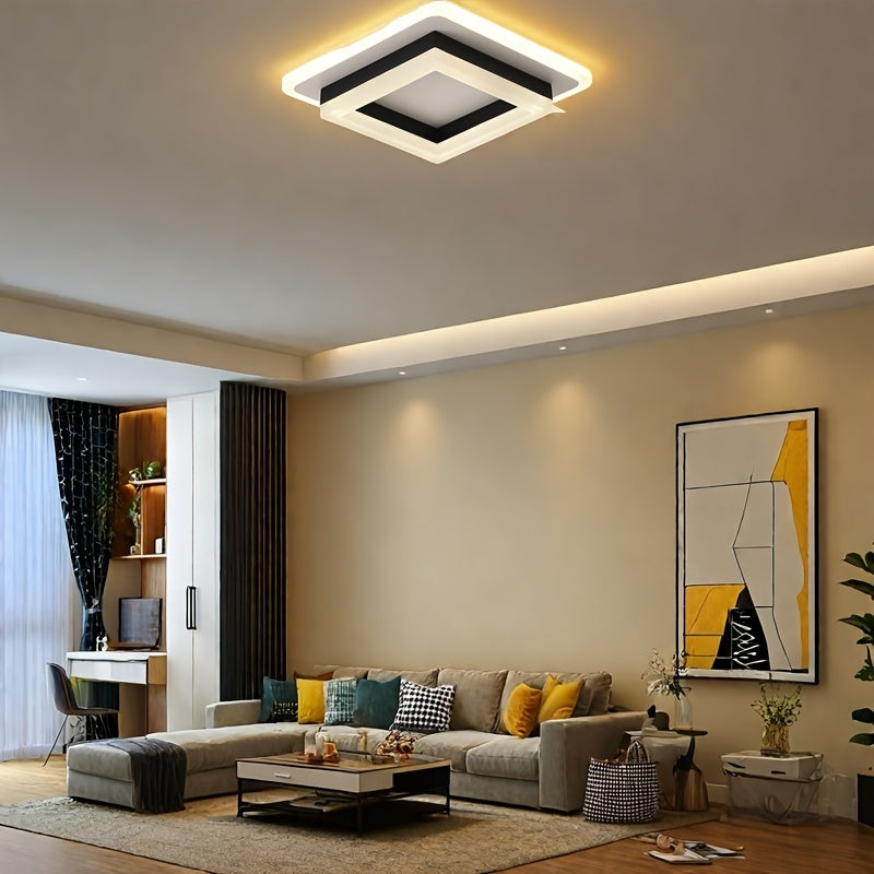 Modern LED Ceiling Lamp | Square Corridor, Stair & Porch Light