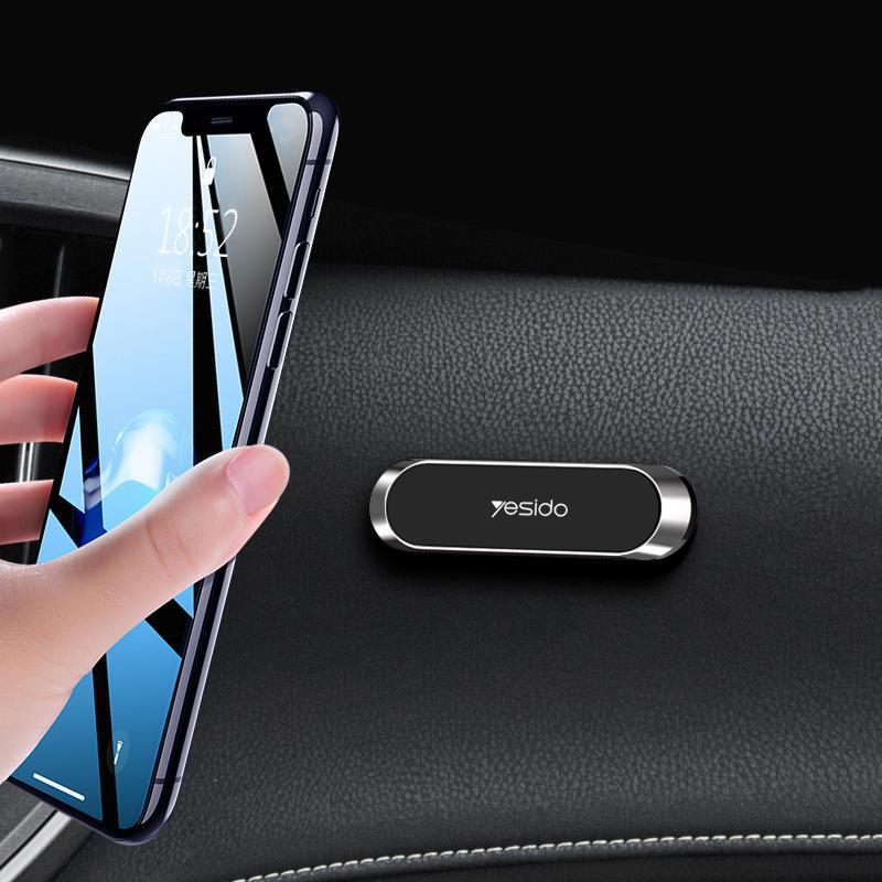 Car Phone Holder Magnetic Dashboard Mount with 360 Degree Rotation