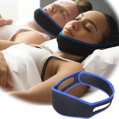 Anti Snoring Chin Strap Adjustable Sleep Support Band