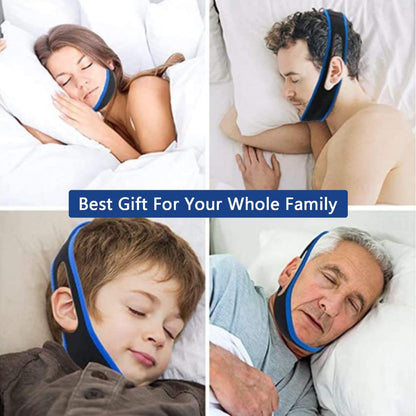 Anti Snoring Chin Strap Adjustable Sleep Support Band