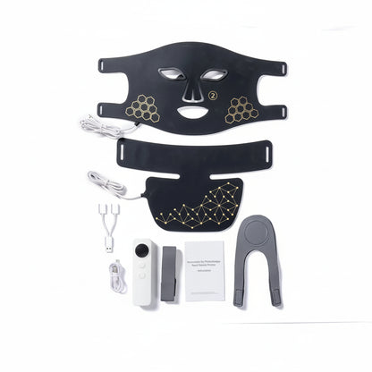 Rechargeable Red Light Therapy Mask LED Skincare Device