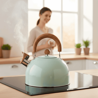 Tea Kettle Stainless Steel Whistling 3 Liter Stove Top Kettle