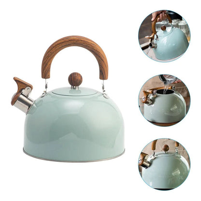 Tea Kettle Stainless Steel Whistling 3 Liter Stove Top Kettle