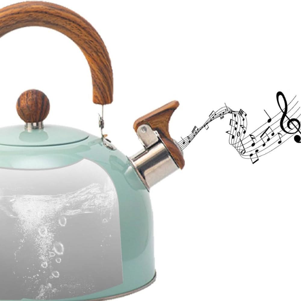 Tea Kettle Stainless Steel Whistling 3 Liter Stove Top Kettle