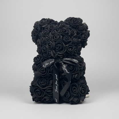 Roses Bear Shaped Figure Romantic Gift Her
